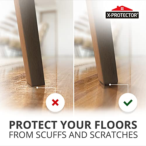 Non Slip Furniture Pads - 16 Premium Furniture Grippers 2"! Self-Adhesive Rubber Feet Furniture Feet - Ideal Non Skid Furniture Pad Floor Protectors - Keep Furniture in Place!