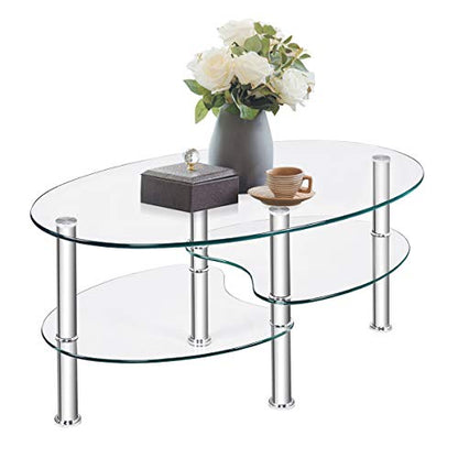 Glass Coffee Table, view 2