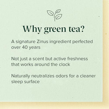 Zinus 10 Inch King Green Tea Memory Foam Mattress, Medium Firm Feel, view 5