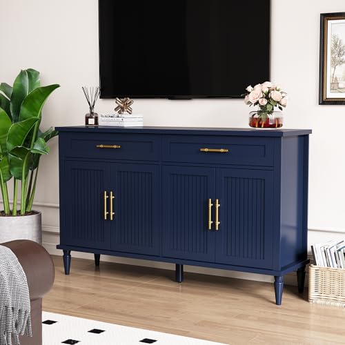 58 Inch Sideboard Buffet Cabinet with Storage, view 7