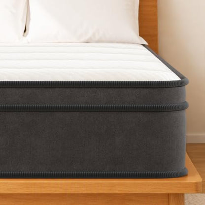 Queen Size 10 Inch Hybrid Mattress in a Box, view 2