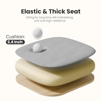 Ergonomic Office Chair, Executive Desk Chair with Lumbar Support, view 7