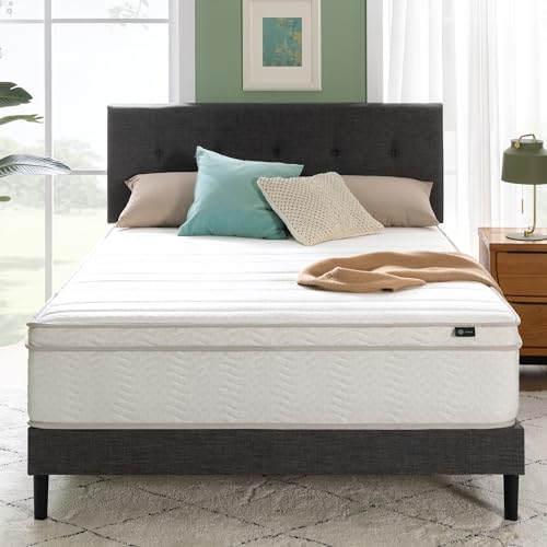 12 Inch Full Foam and Spring Hybrid Mattress, Medium Feel, view 2