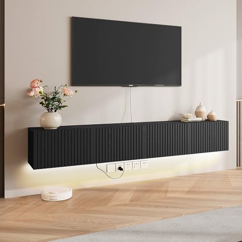 Floating TV Stand Wall Mounted, view 2