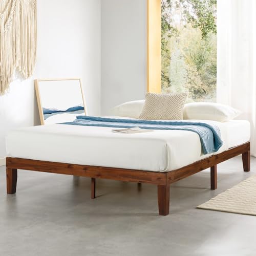 Naturalista Classic Espresso Solid Wood Platform Bed, view 2