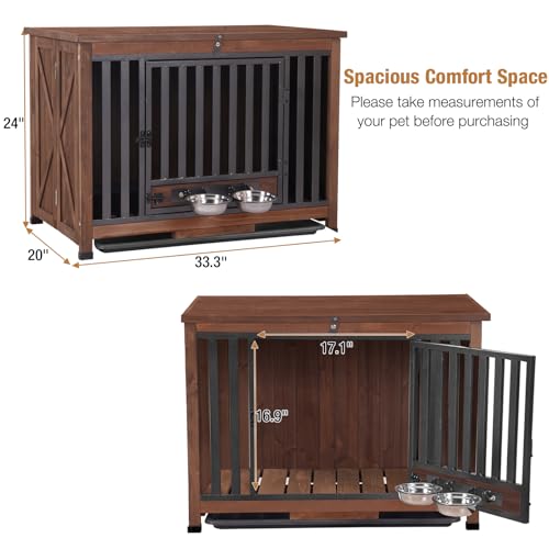 Folding Dog Crate Furniture, view 6