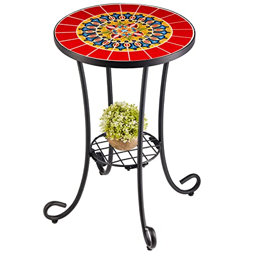 Patio Side Table and Plant Stand, view 2