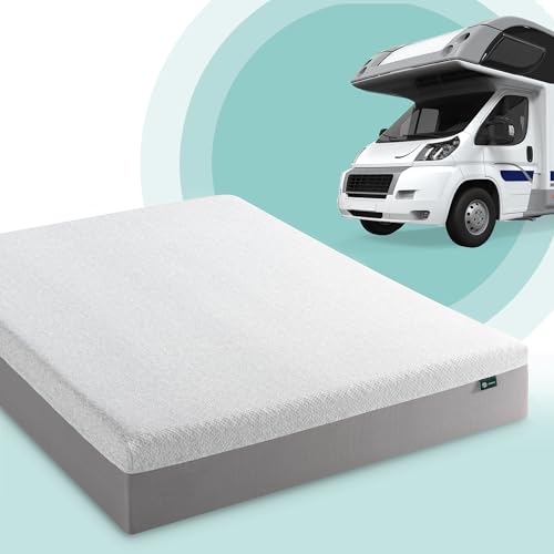 8 Inch Short Queen Ultima RV Memory Foam Mattress, Medium Firm Feel, view 4