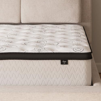 Signature Design by Ashley Chime Hybrid King 12" Mattress with Gel Memory Foam, Medium Firm, Pressure Relief, Fiberglass Free Mattress in a Box