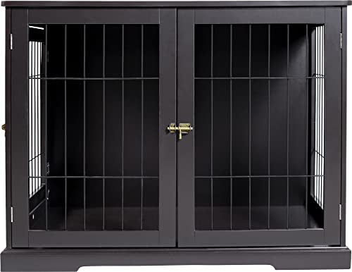29.5" Indoor Dog Crate, Wooden Crate Table for Dogs Up to 25 lb, view 2