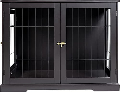 29.5" Indoor Dog Crate, Wooden Crate Table for Dogs Up to 25 lb, view 2