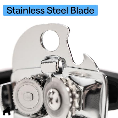 Upgraded Model Stainless Steel Manual Can Opener, Black, view 7