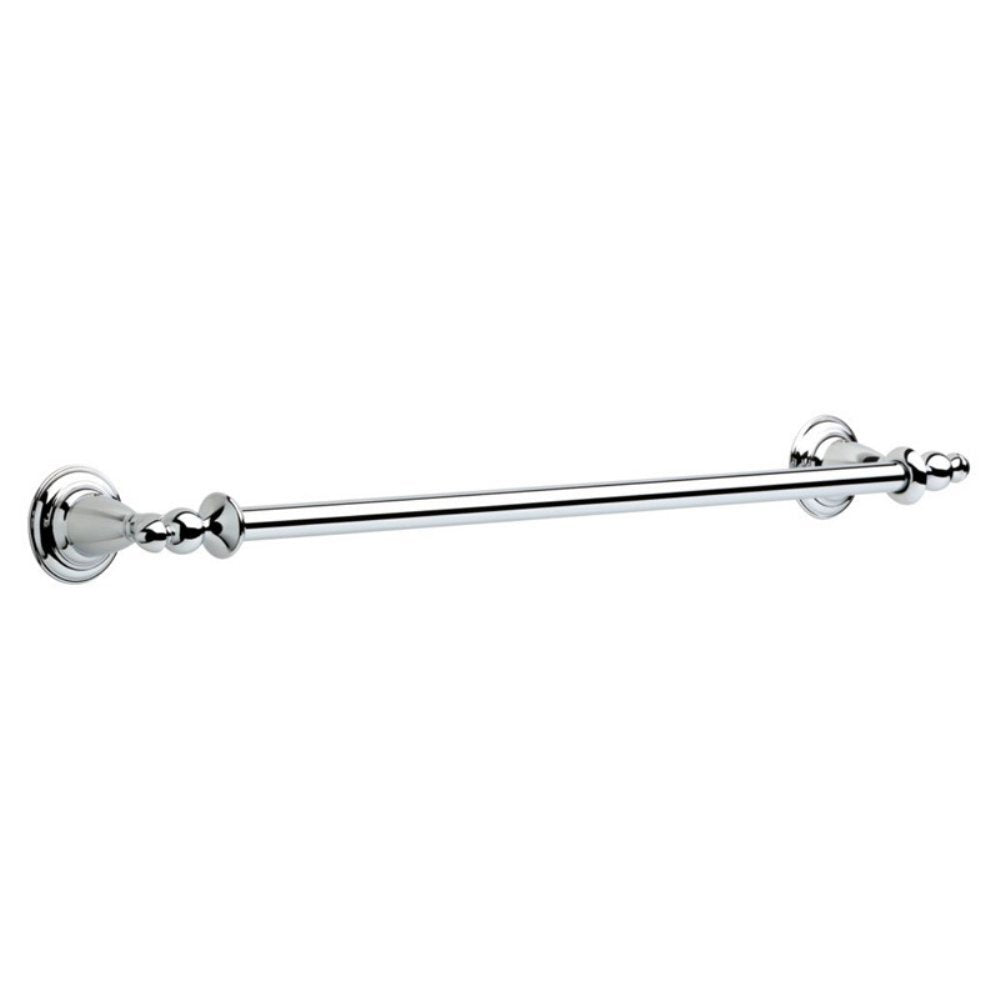 Delta Faucet Bathroom Accessories 75024 Victorian 24" Bathroom Towel Holder Towel Rack, Polished Chrome