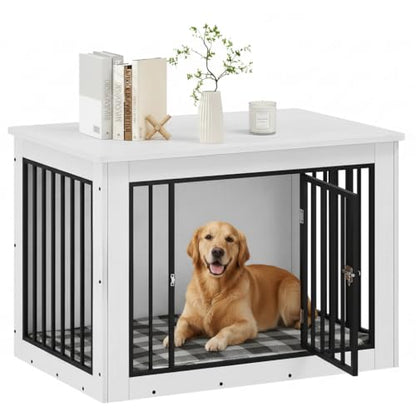 38 Inch Dog Crate Furniture Chew-Resistant for Dogs, view 3