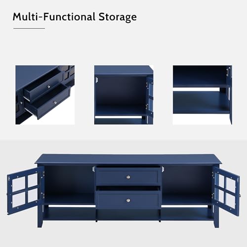 Multi-Purpose TV Stand Media Console Entertainment Center, view 5