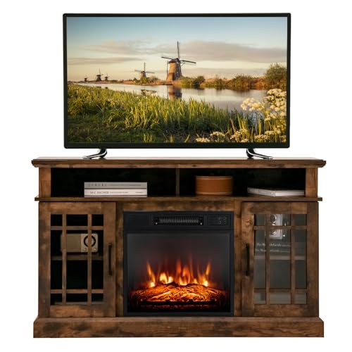 Electric Fireplace TV Stand for TVs Up to 55 Inches, view 2