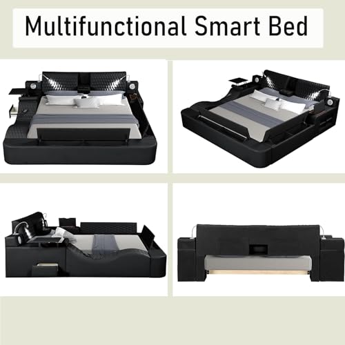 Smart Bed with Massage Recliner Chair, view 4