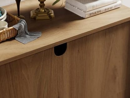 Buffet Sideboard Cabinet Farmhouse Modern 2 in 1 Storage Cabinet, view 7