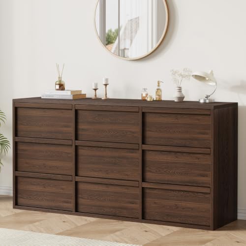 9 Drawer Dresser for Bedroom, view 2