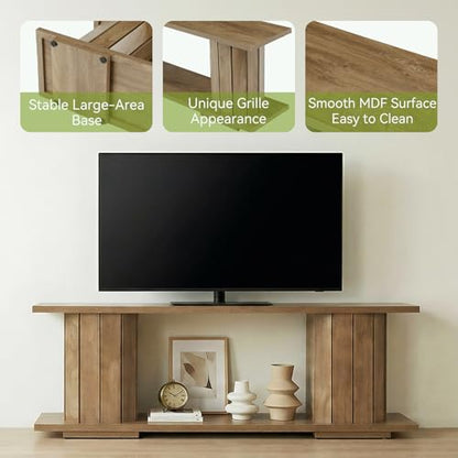Farmhouse Wooden TV Stand for 60/65/70 Inch TVs, view 7