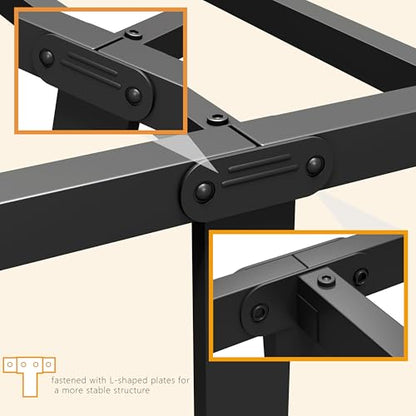 Metal Bed Frame, 14Inch Full Bed Frame with Headboard, view 7