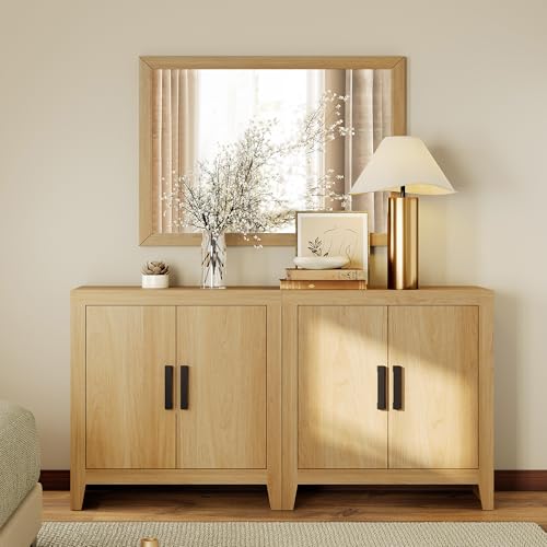 Farmhouse TV Stand for TVs up to 65 Inch, view 5