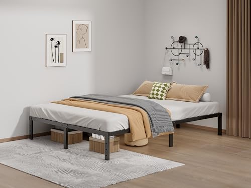 Full Size Bed Frame 12 Inch Metal Platform Bed Frame with Underbed Storage, view 5