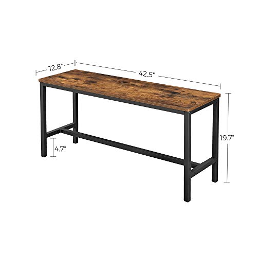 Dining Bench Set of 2, 42.5'' Kitchen Bench, view 4