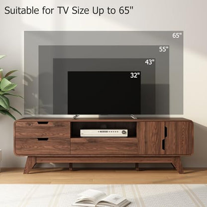 Mid Century Modern TV Stand for 65 Inch TV, view 7