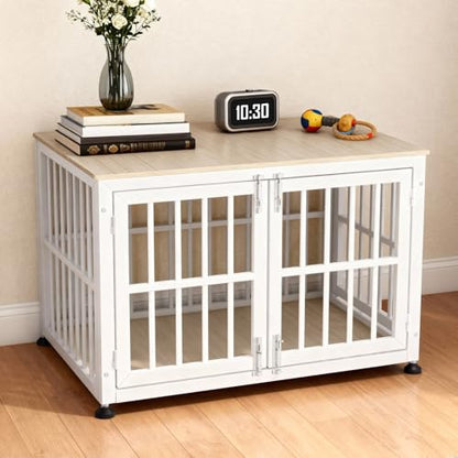 42 Inch Heavy Duty Dog Crate Furniture for Large and Medium Dogs, view 8