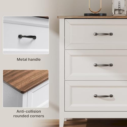 47.2" W Drawer Dresser, 6 Chest of Drawers, Dresser for Bedroom, view 6