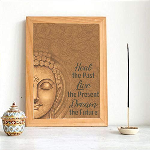 Ethnic India Decoupage Paper A4 (8.3 x 11.7 Inch) – 12 Sheets Buddha & Indian Art Printed Craft Paper for Furniture, Wood, Scrapbooking & DIY Home Décor