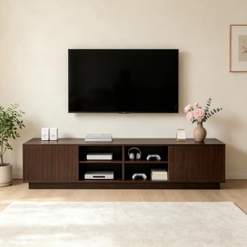 TV Stand for TVs Up to 80 Inch, Media Console Table with Storage, view 4