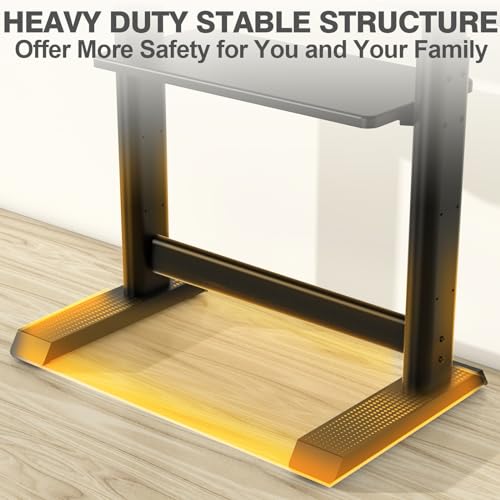Heavy Duty Floor TV Stand for 55-100 inch Large TVs up to 150 lbs | Tall TV Stand with Height Adjustable Mount and Large Storage Shelf, Universal TV Stand for Bedroom, Conference Room, Black