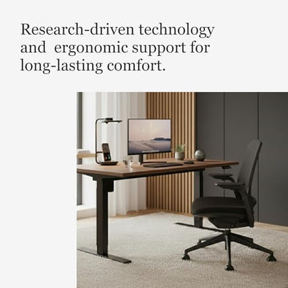 Steelcase Series 1 Ergonomic Office Chair, Carpet Floors, Graphite, view 6