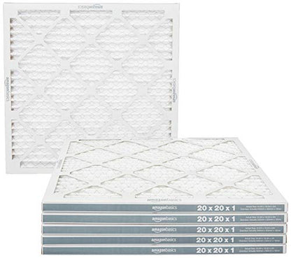 20x20x1 Air Filter 6-Pack, MERV 11 AC Furnace Filters, Dust, Pet, view 2