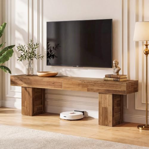 78.4-Inch Farmhouse TV Stand for 65/75/80-Inch TV, view 4