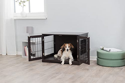 29.5" Indoor Dog Crate, Wooden Crate Table for Dogs Up to 25 lb, view 3