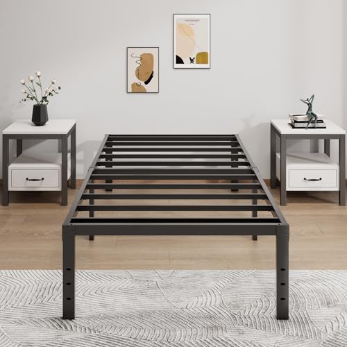 Metal Bed Frame Twin XL Size, view 4