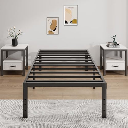 Metal Bed Frame Twin XL Size, view 4