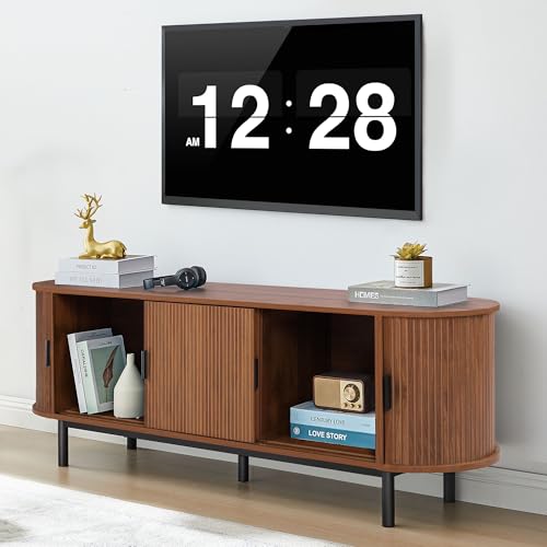63" Fluted TV Stand for 65/70 Inch, view 4