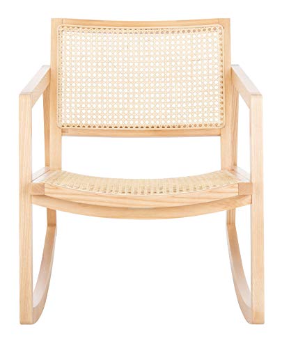 SAFAVIEH Couture Perth Natural Rattan Rocking Chair