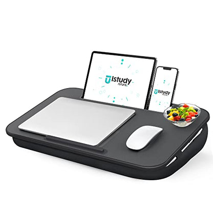 Lap Desk, Portable Laptop Stand with Washable Cushion, Fits up to 17 inch Laptop, view 2
