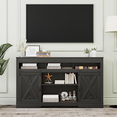 Farmhouse TV Stand for 65+ Inch TV, view 7