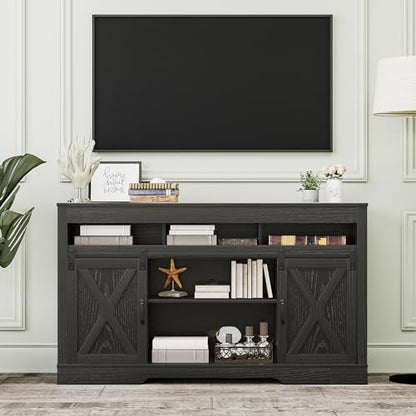 Farmhouse TV Stand for 65+ Inch TV, view 7
