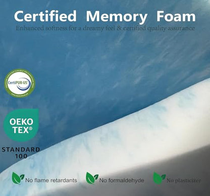8 Inch Memory Foam King Mattress for Sleep Medium Firm CertiPUR-US Certified, view 6