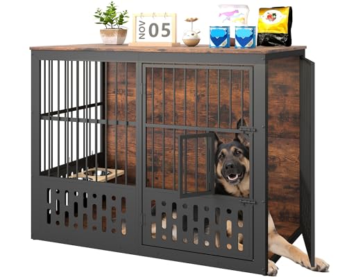 48 Inch XXL Dog Crate Furniture, view 2
