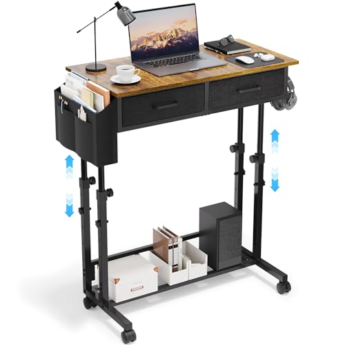 Small Rolling Standing Desk, view 2