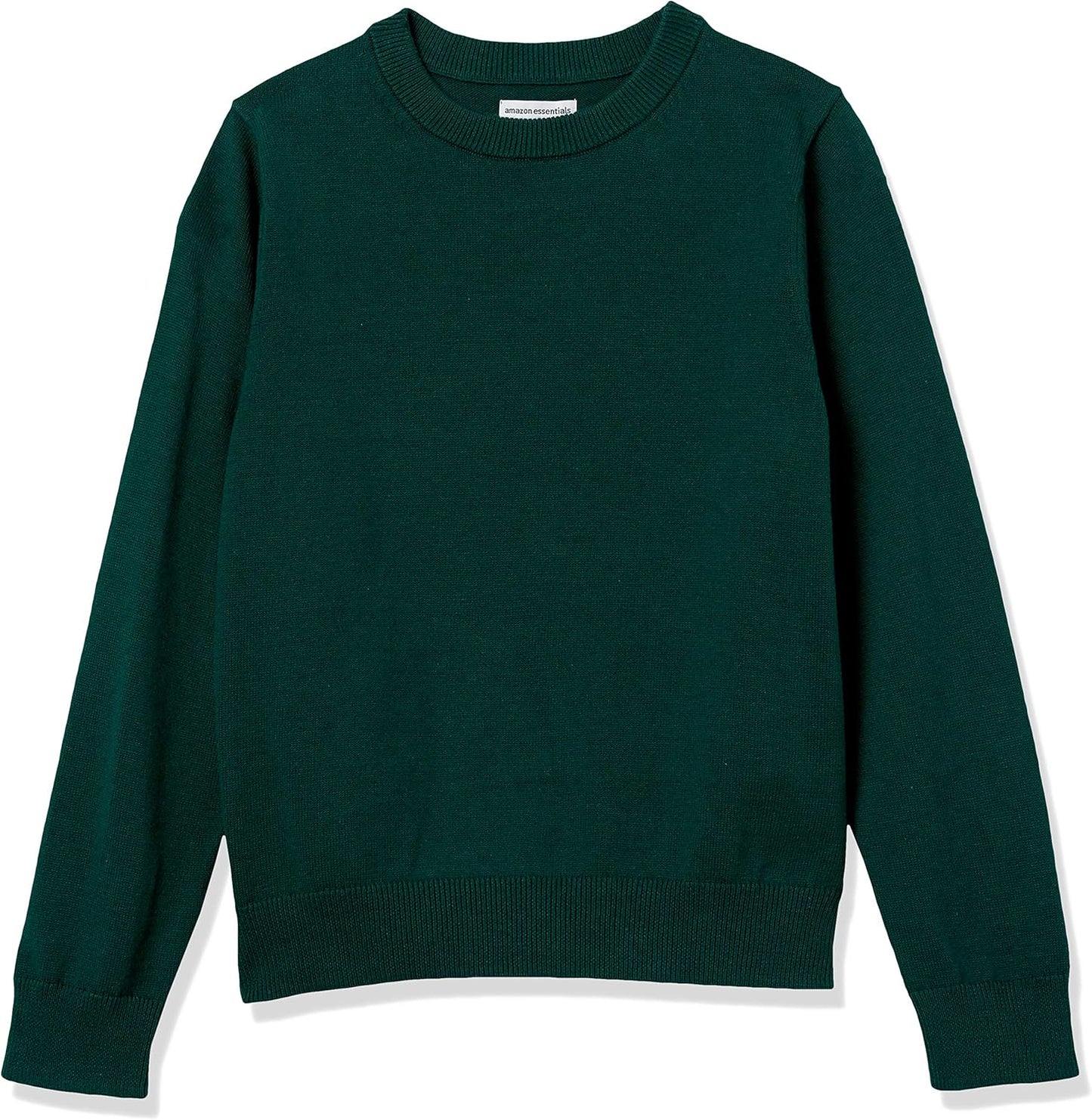 Boys and Toddlers' Uniform Cotton Crewneck Sweater