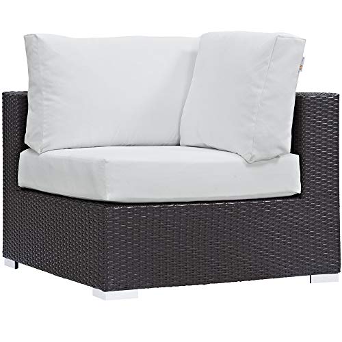 Convene Outdoor Sectional Set | Weather-Resistant Rattan | Aluminum Frame | 7 Piece Patio Furniture with Cushions